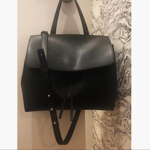 Mansur Gavriel SAFFIANO LADY BAG - black